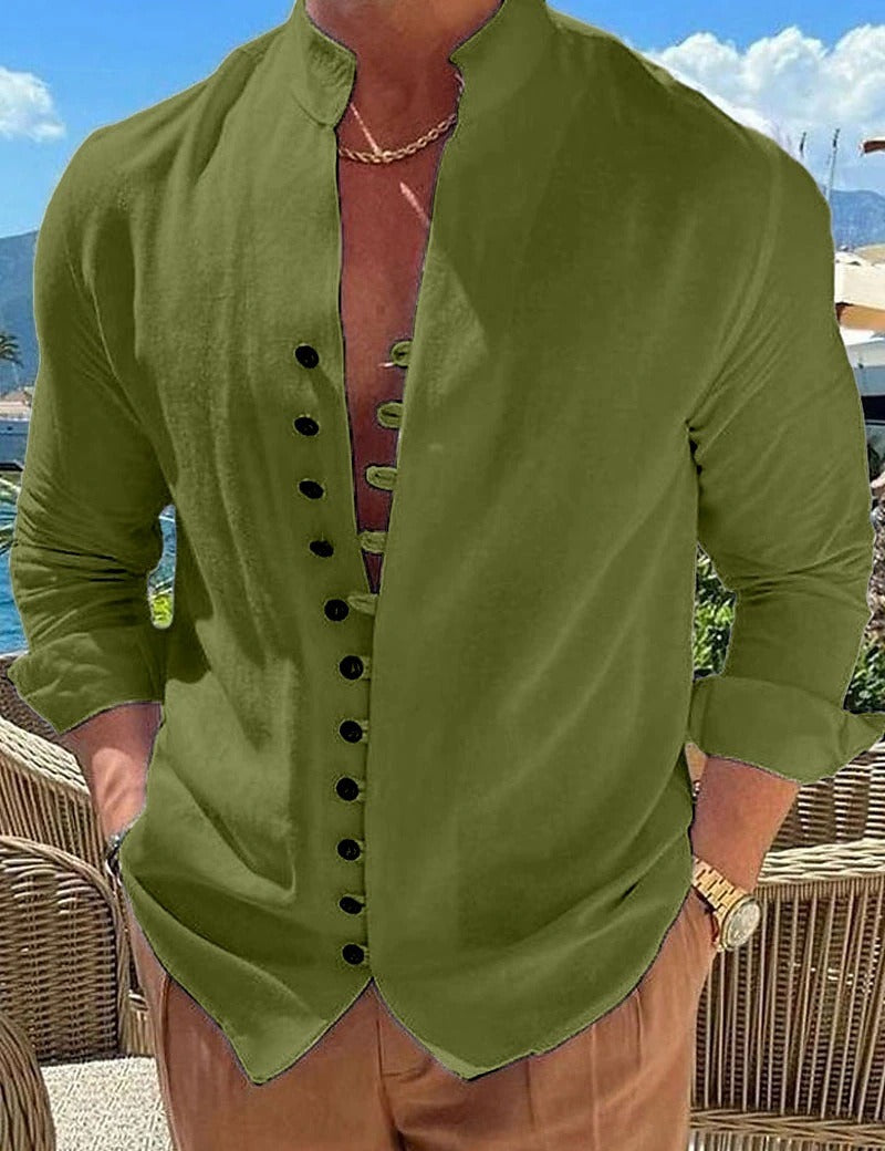 Image of Murray | Men's Long Sleeve Button-Down Shirt