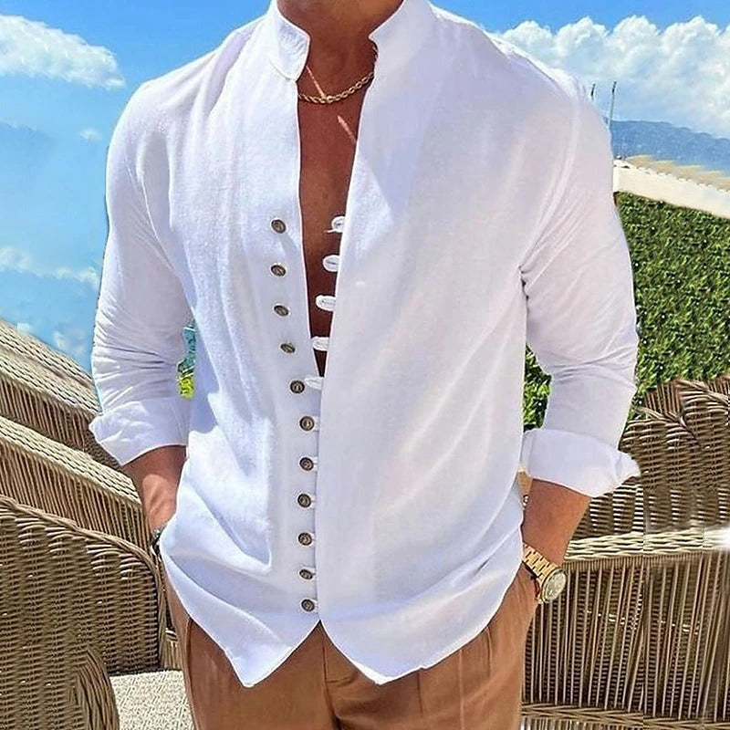 Image of Murray | Men's Long Sleeve Button-Down Shirt
