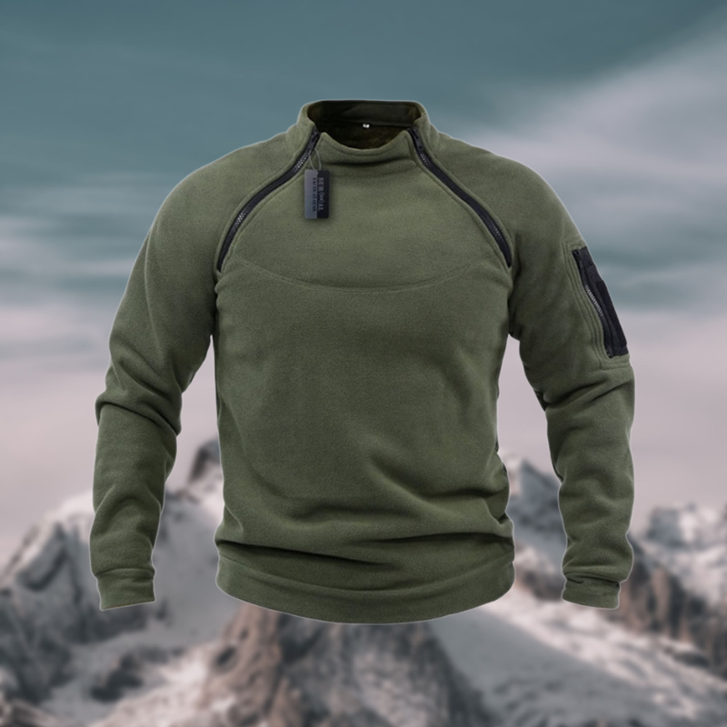 Image of Murray | Men's Mock Neck Quarter Zip Sweater