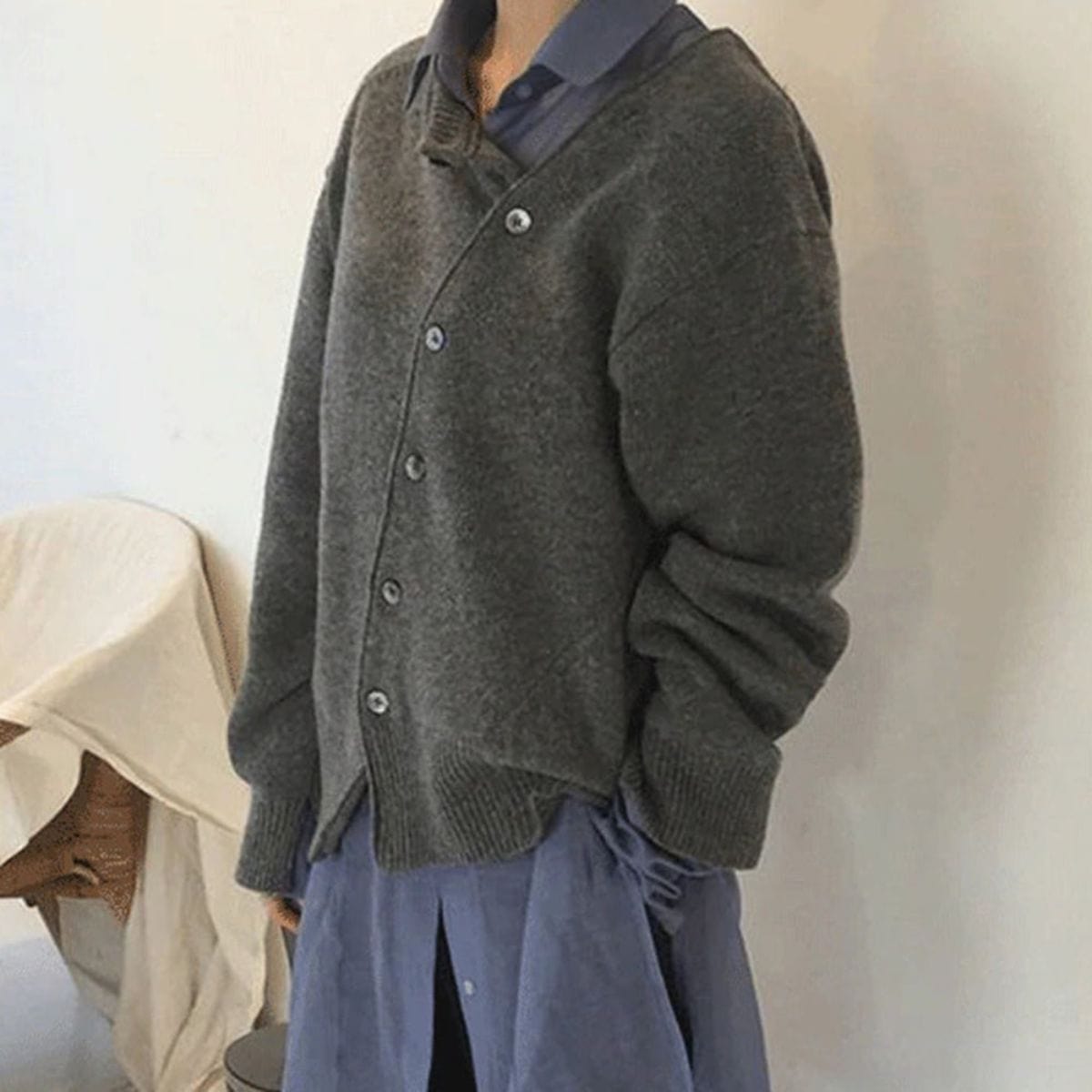 Image of Nadia | Women's Button-Front Relaxed Fit Cardigan
