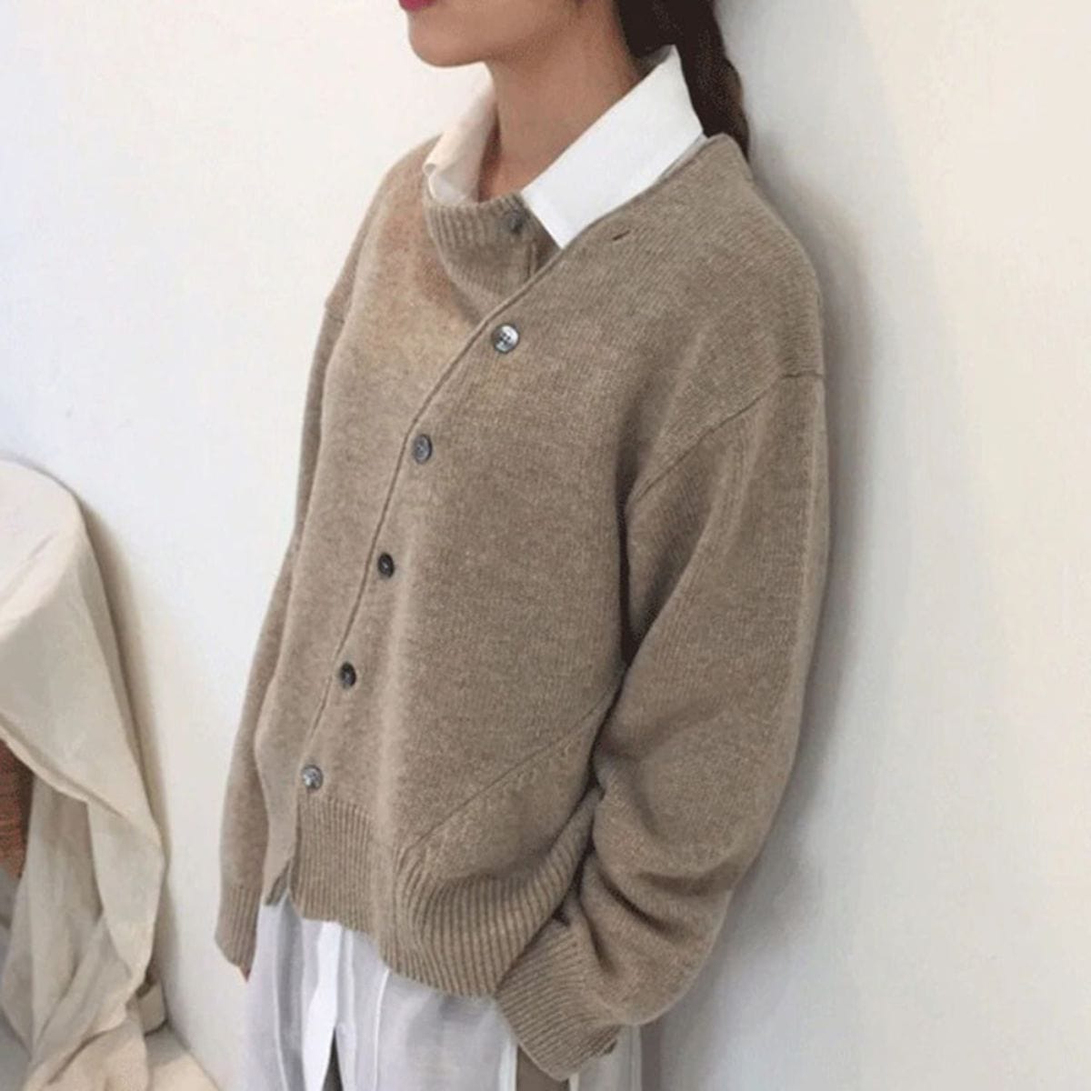 Image of Nadia | Women's Button-Front Relaxed Fit Cardigan