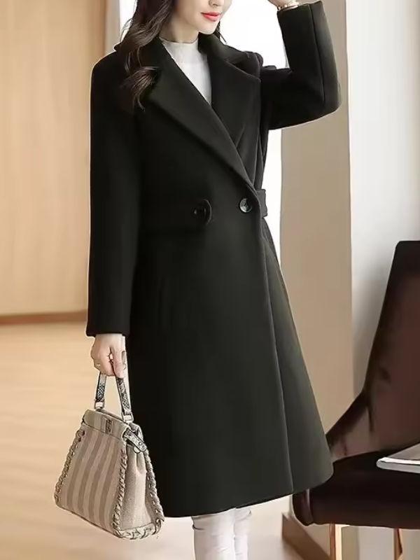Image of Nancy | Women's Belted Long Coat