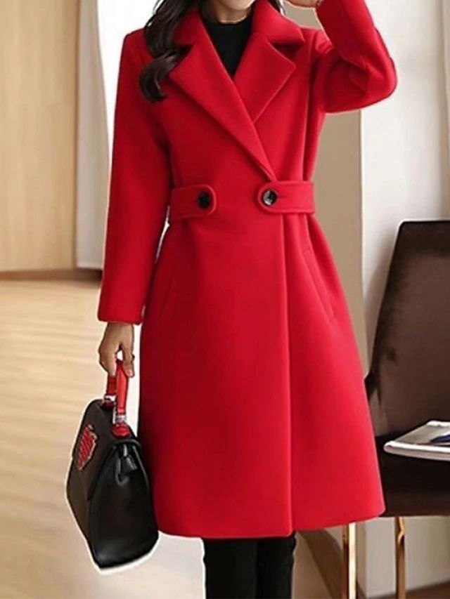 Image of Nancy | Women's Belted Long Coat