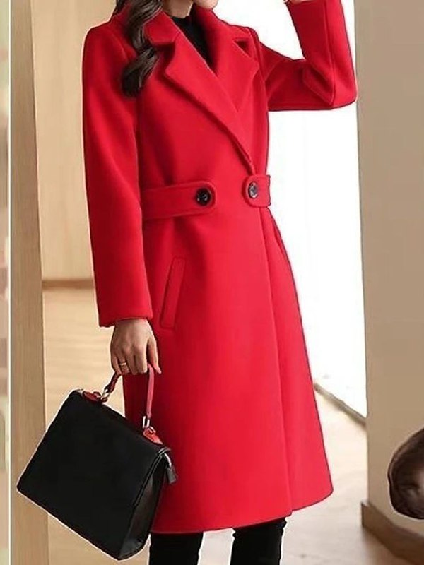 Image of Nancy | Women's Belted Long Coat