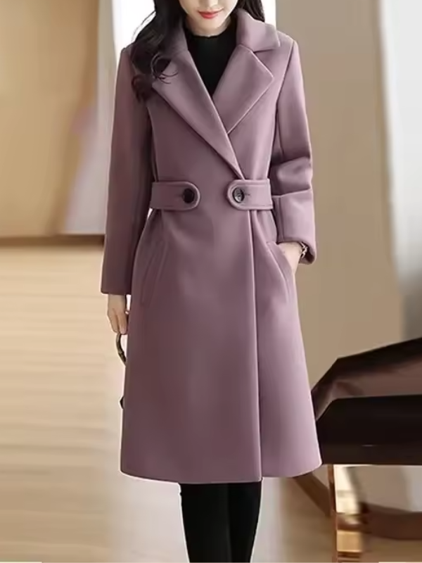 Image of Nancy | Women's Belted Long Coat