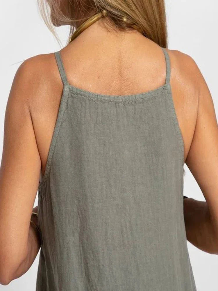 Image of Nancy | Women's Sleeveless Maxi Dress