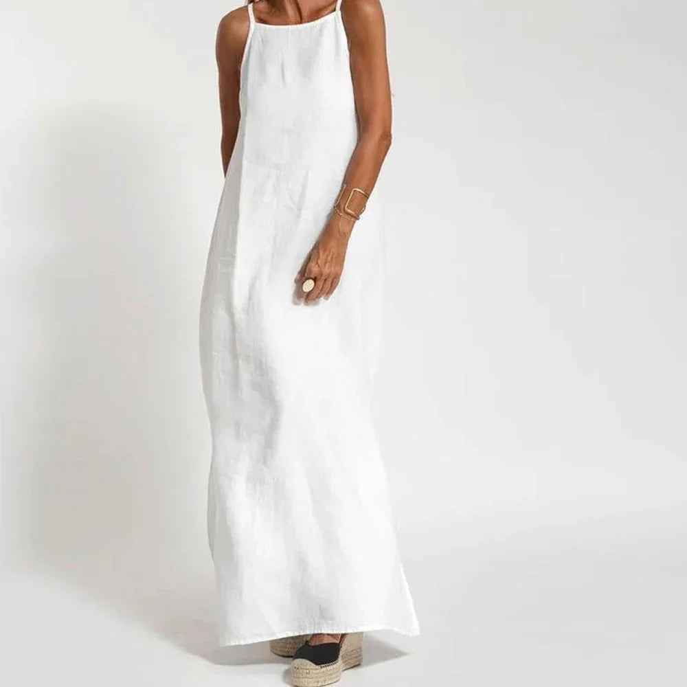Image of Nancy | Women's Sleeveless Maxi Dress