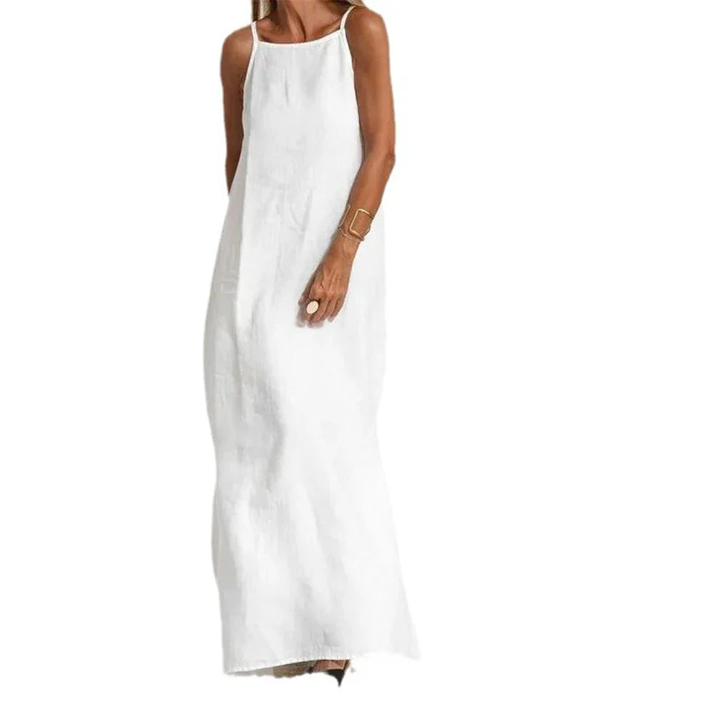 Image of Nancy | Women's Sleeveless Maxi Dress