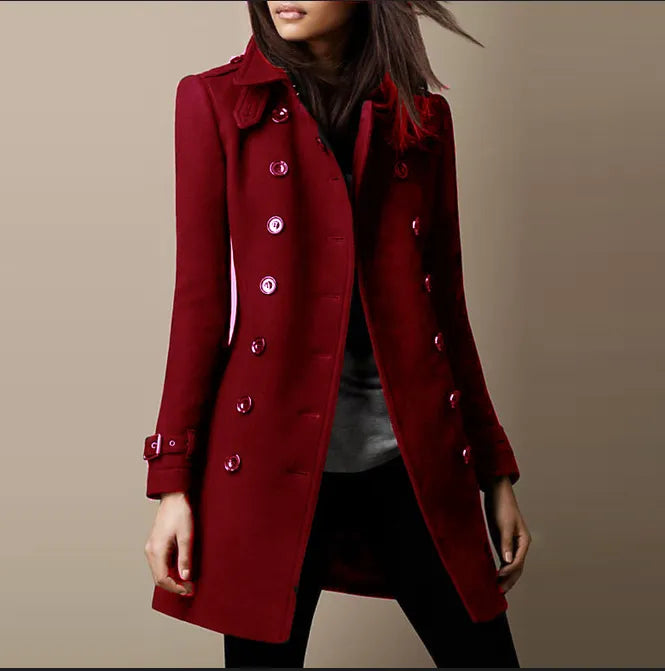 Image of Naomi | Women's Double-Breasted Coat