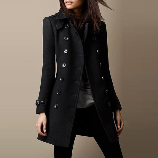 Image of Naomi | Women's Double-Breasted Coat