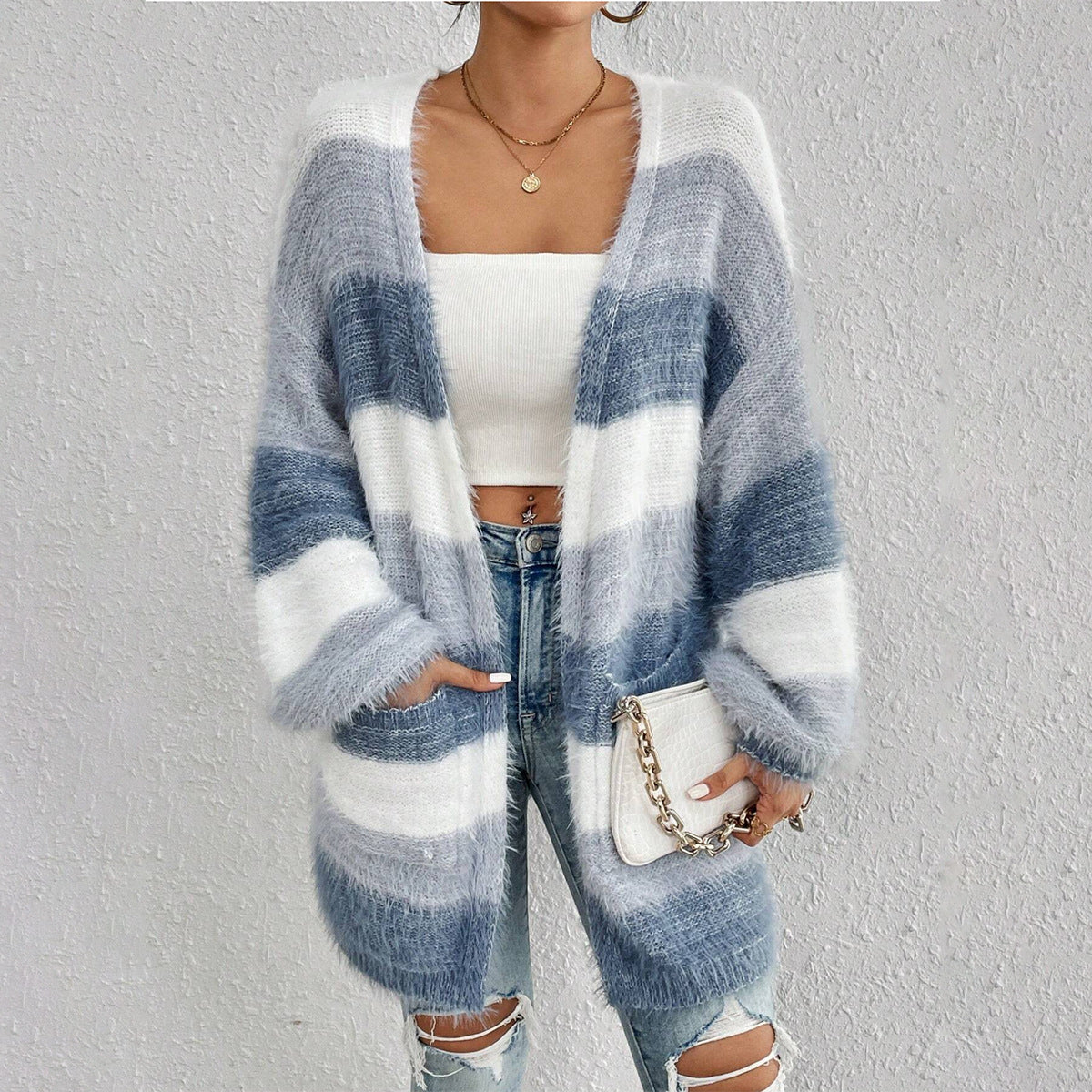 Image of Natalie | Women's Oversized Open Front Cardigan