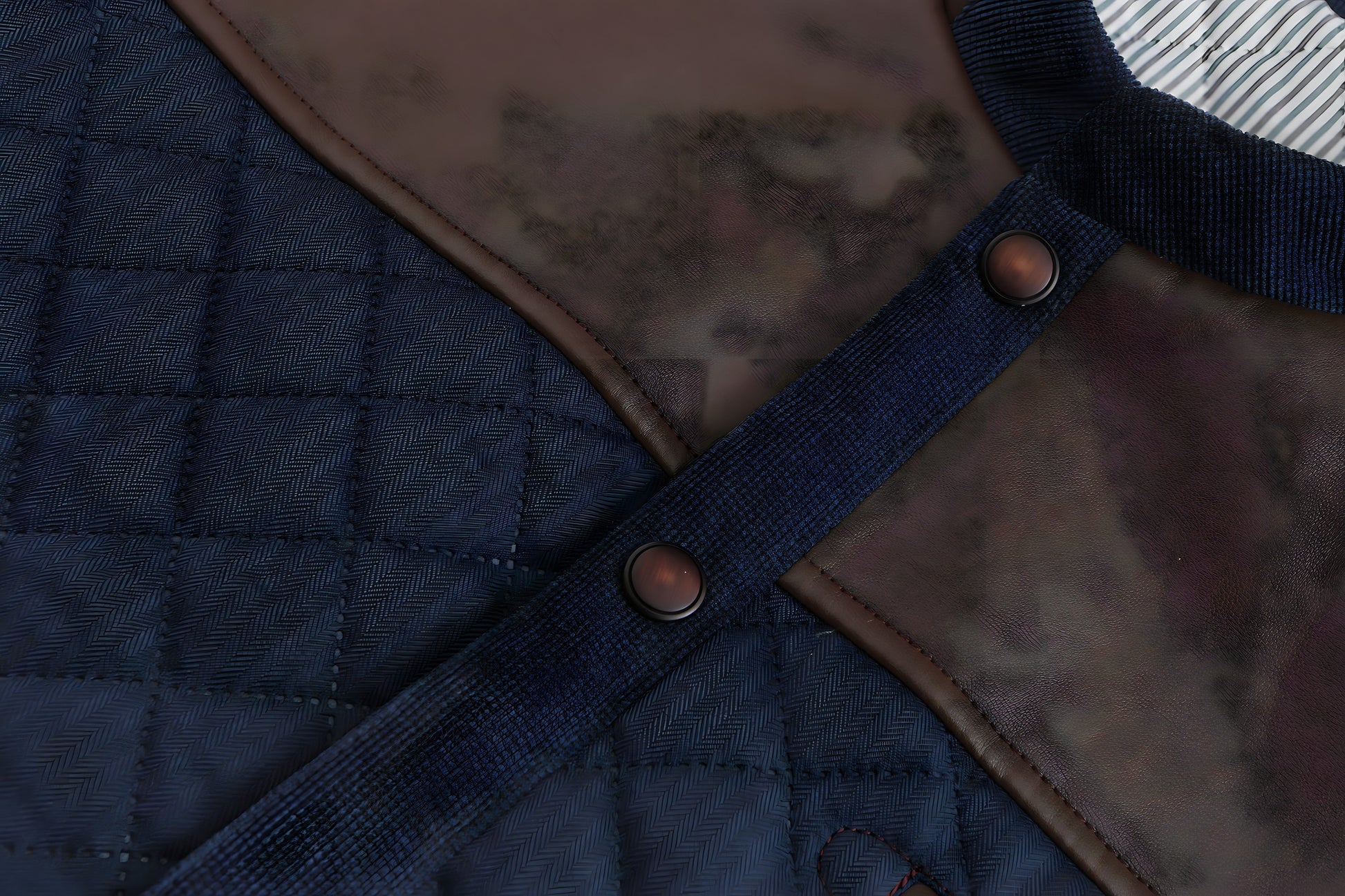 Image of Nelson | Men's Button-Down Quilted Jacket