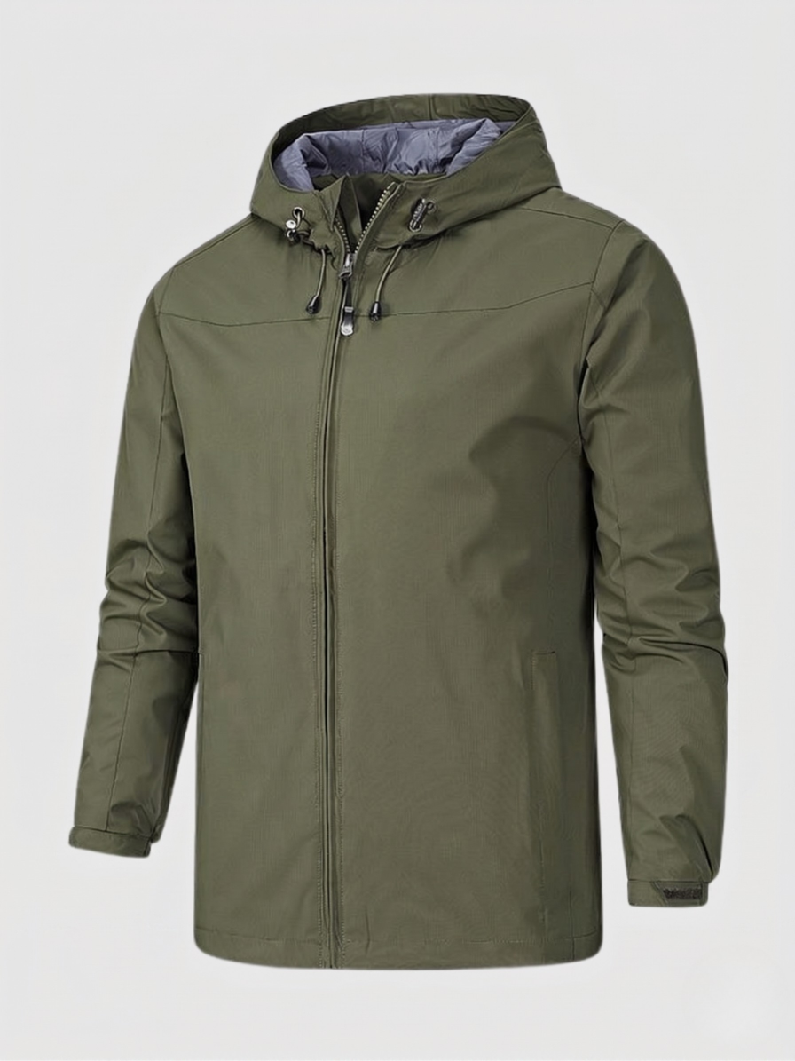 Newton | Men's Lightweight Hooded Jacket - Image 1