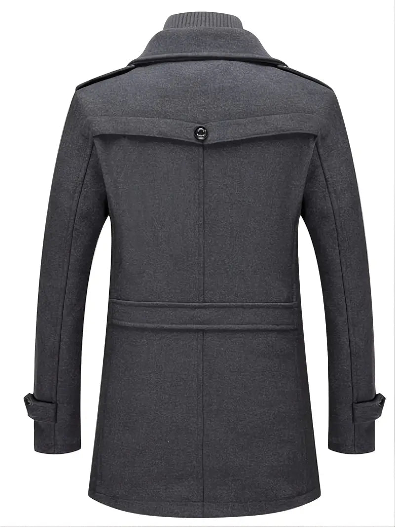 Image of Nicholas | Men's Double Breasted Overcoat
