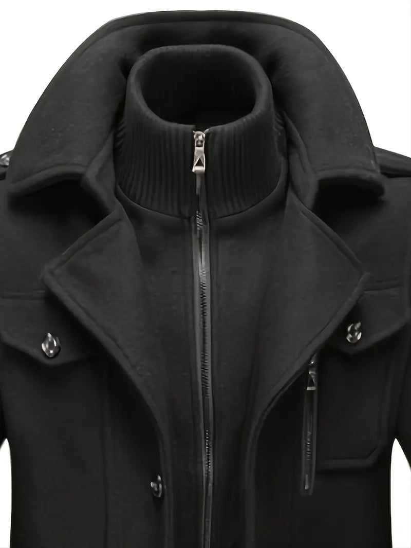 Image of Nicholas | Men's Double Breasted Overcoat