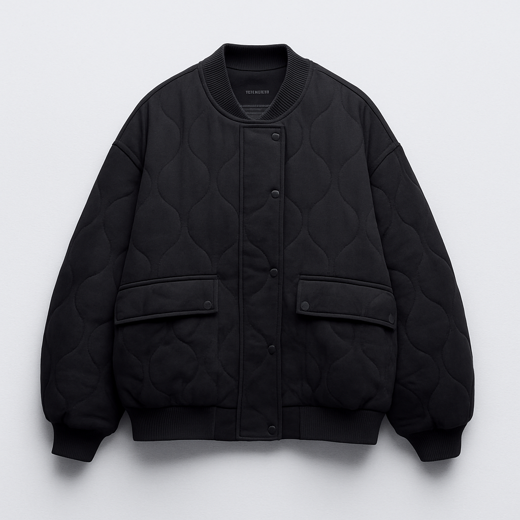 Image of Nicole | Women's Oversized Bomber Jacket