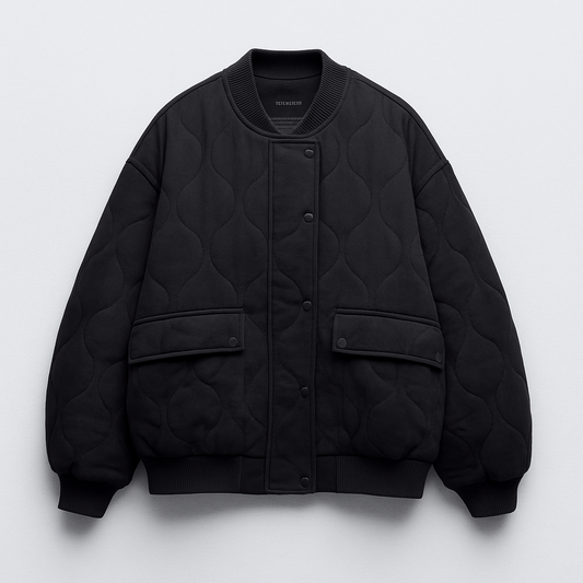 Image of Nicole | Women's Oversized Bomber Jacket