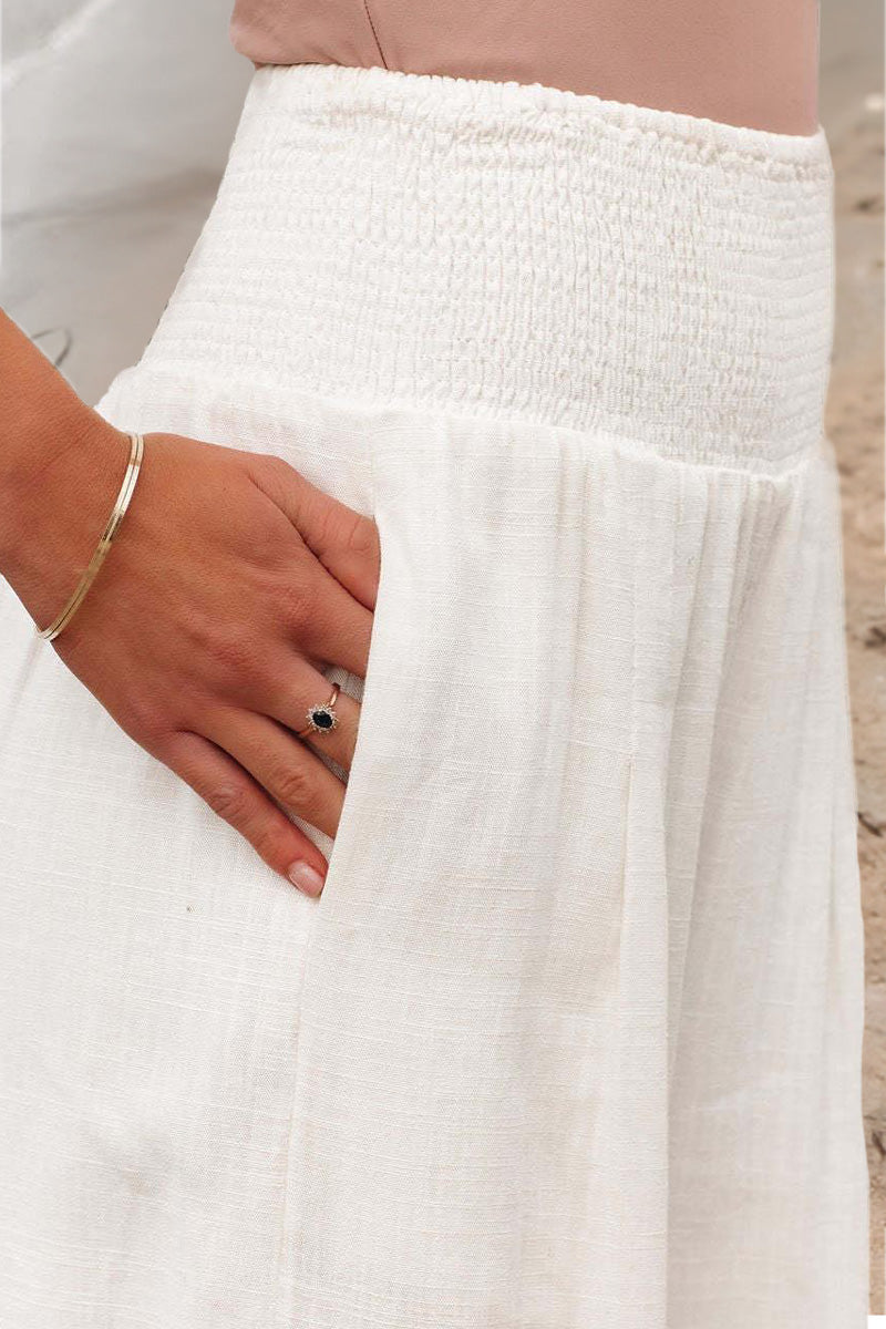 Image of Nina | Women's High-Waisted Wide Leg Pants