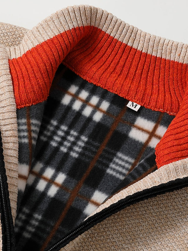 Image of Noah | Men's Zip-Up Cardigan