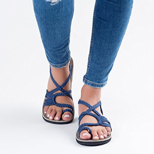 Palm Leaf Flat Sandals