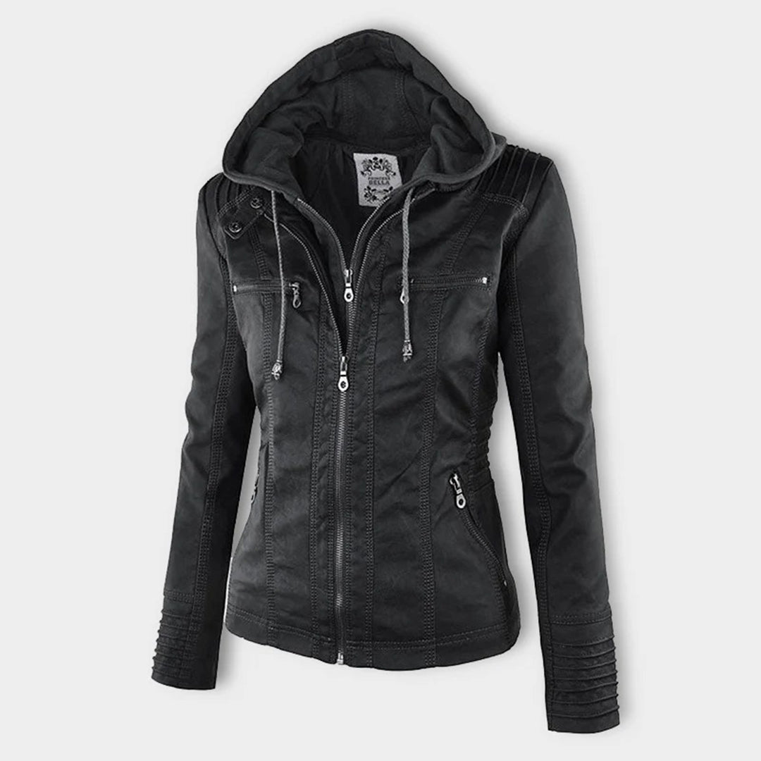 Image of Pam | Women's Fitted Hooded Jacket