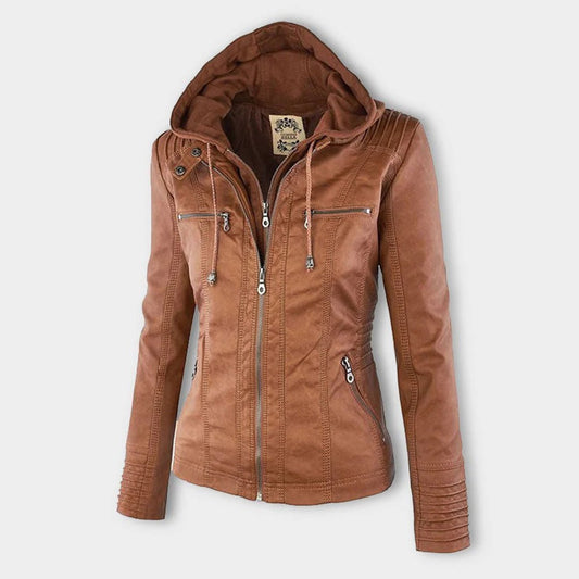 Image of Pam | Women's Fitted Hooded Jacket