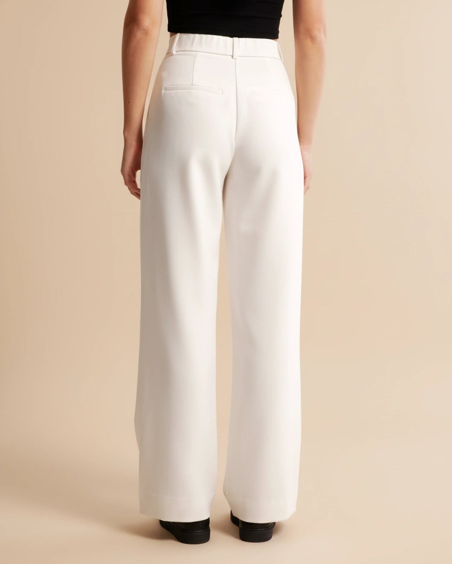 Image of Pam | Women's High-Waisted Pleated Wide Leg Pants