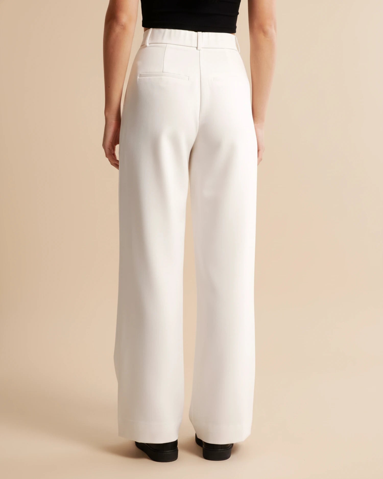 Image of Pam | Women's High-Waisted Pleated Wide Leg Pants