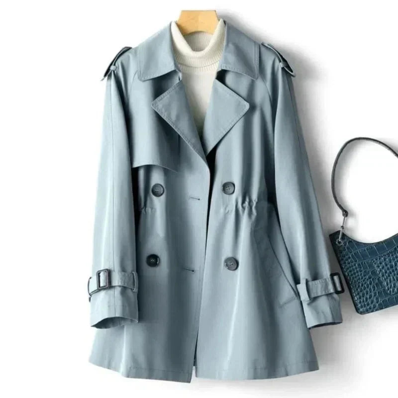 Image of Pamela | Women's Double-Breasted Trench Coat