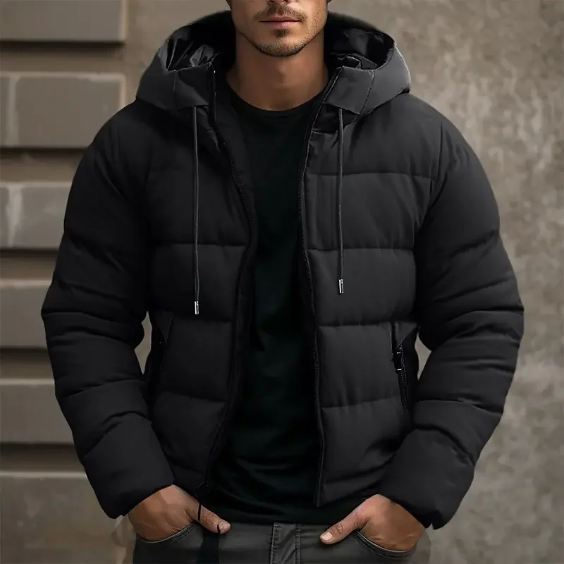 Image of Paul | Men's Hooded Quilted Puffer Jacket