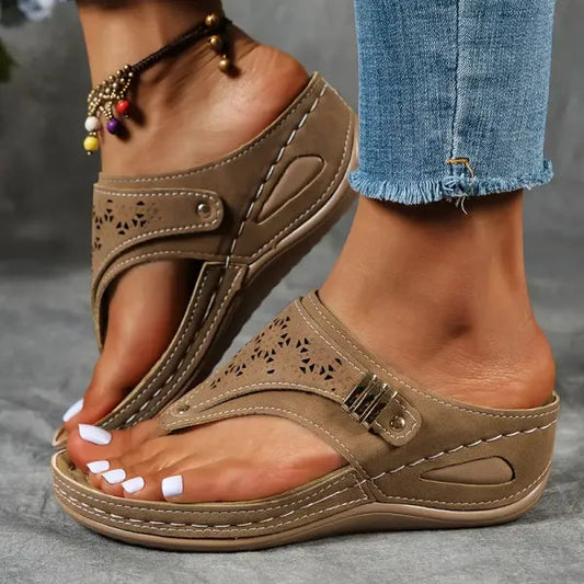 Image of Phyllis | Women's Comfort Wedge Sandals