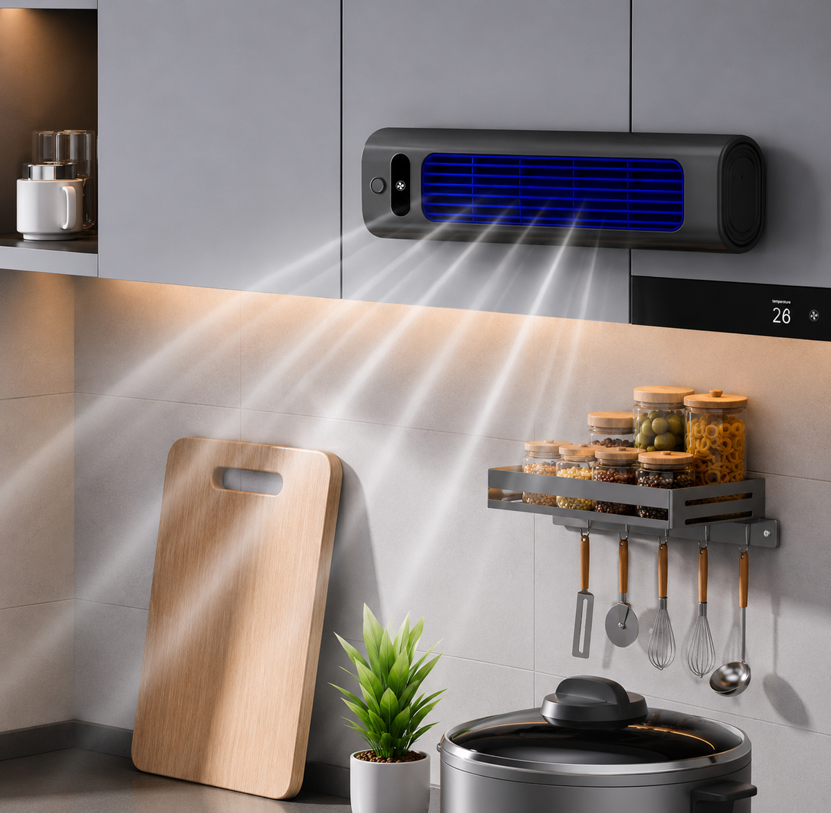 Portable Air Conditioner | Wall-Mountable, Fast Cooling & Long-Lasting Battery for Home and Office Use