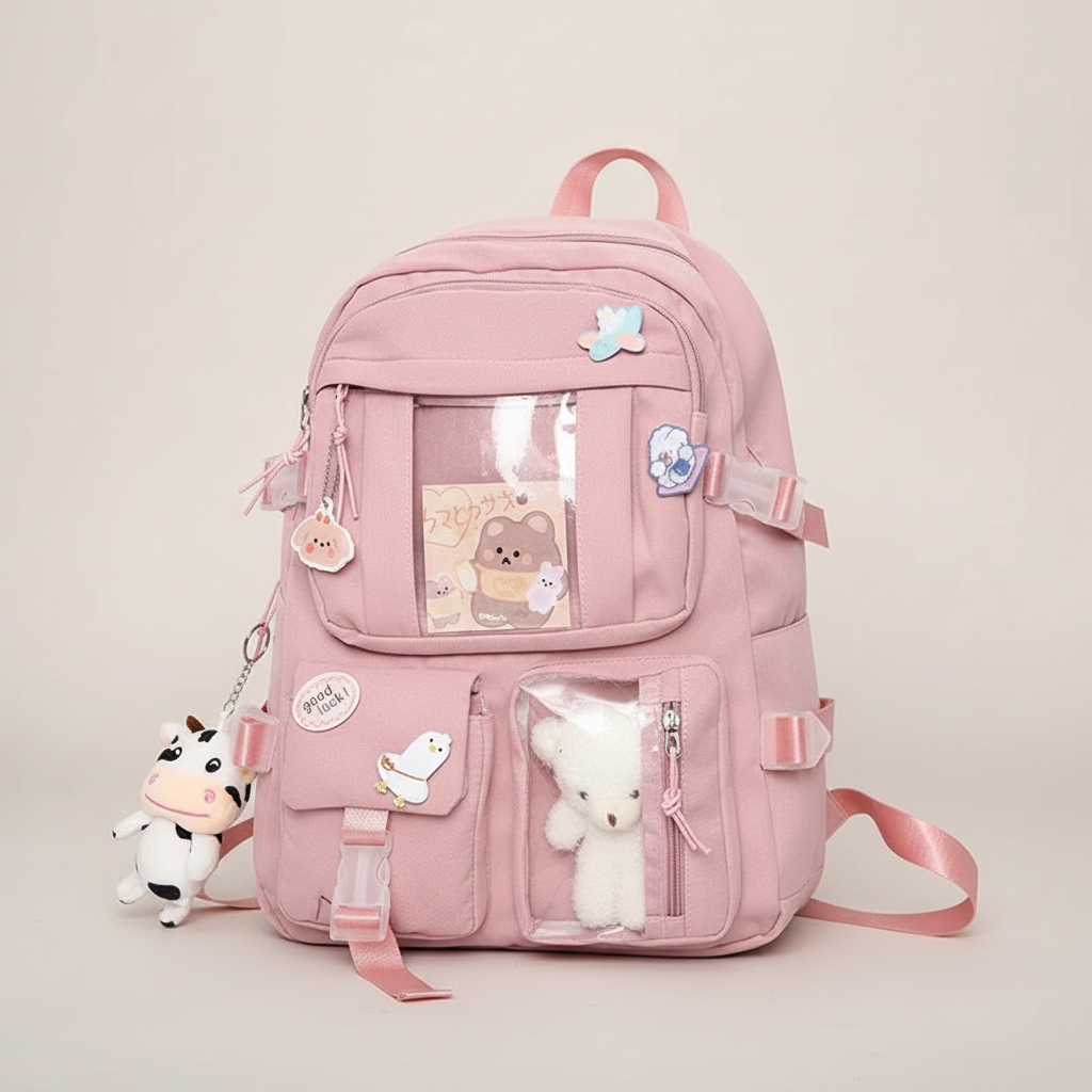 Preppy Style Student Backpack