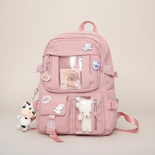 Preppy Style Student Backpack