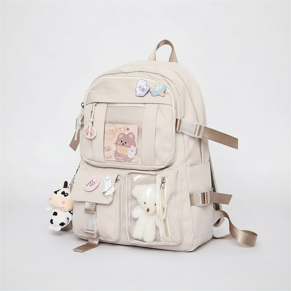 Preppy Style Student Backpack