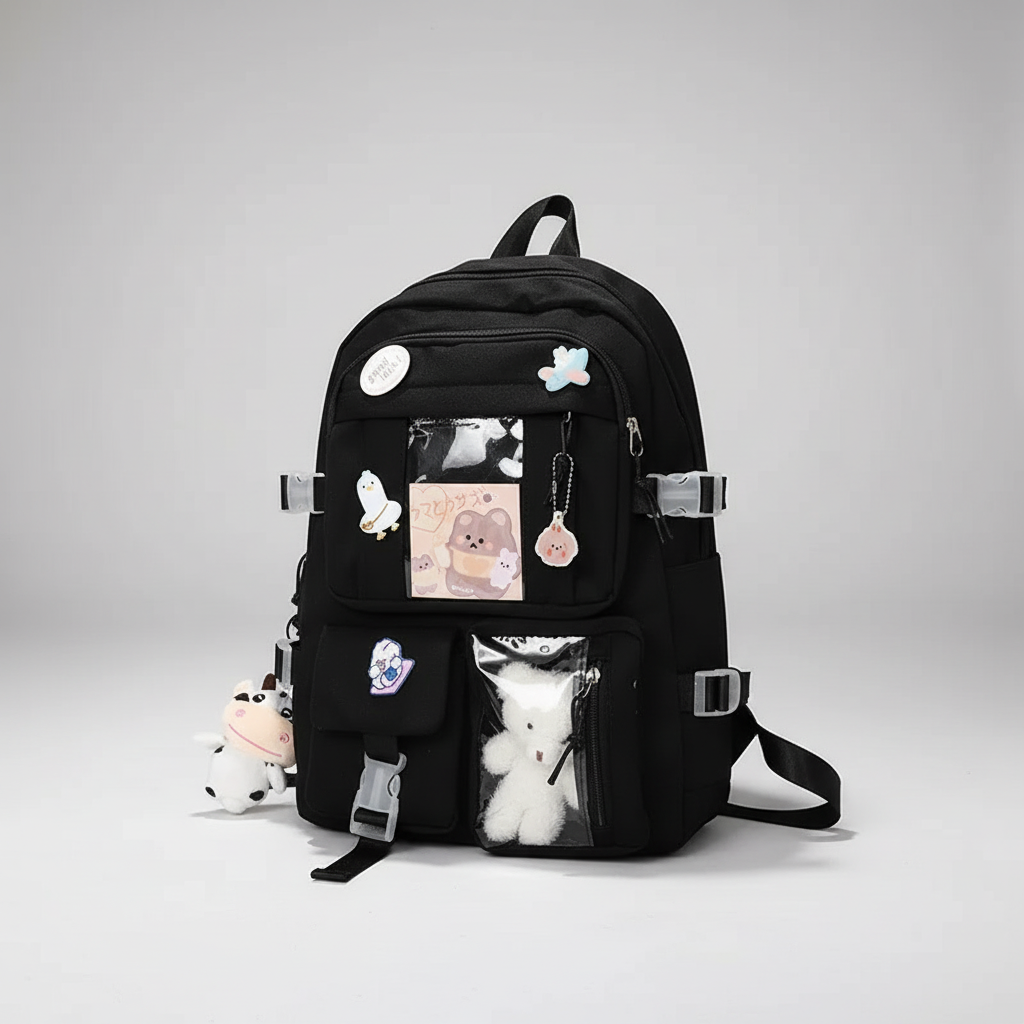 Preppy Style Student Backpack