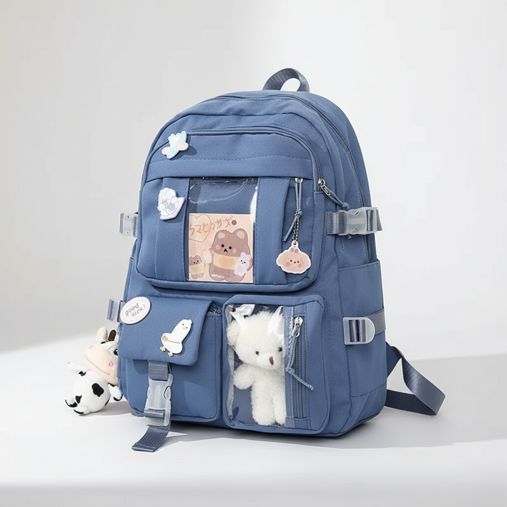 Preppy Style Student Backpack