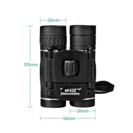 Professional 40x22 Binoculars for Hunting and Outdoor Activities – Optics for Nature Observation