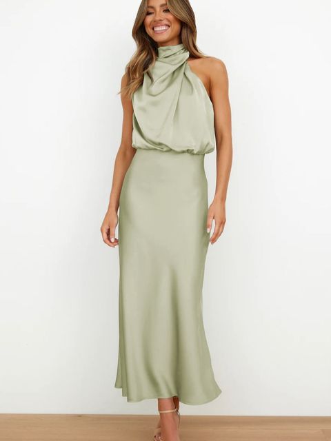 Image of Rachel | Women's Sleeveless Bodycon Midi Dress