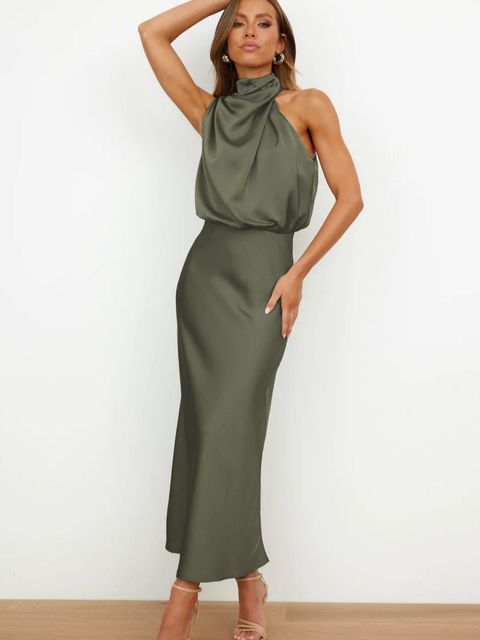 Image of Rachel | Women's Sleeveless Bodycon Midi Dress