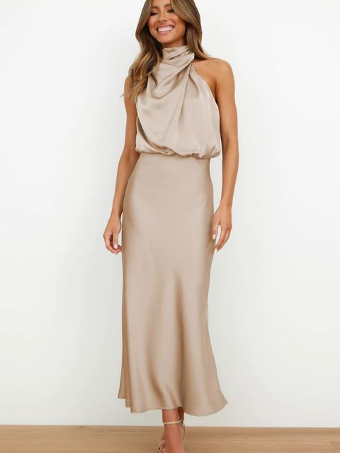 Image of Rachel | Women's Sleeveless Bodycon Midi Dress