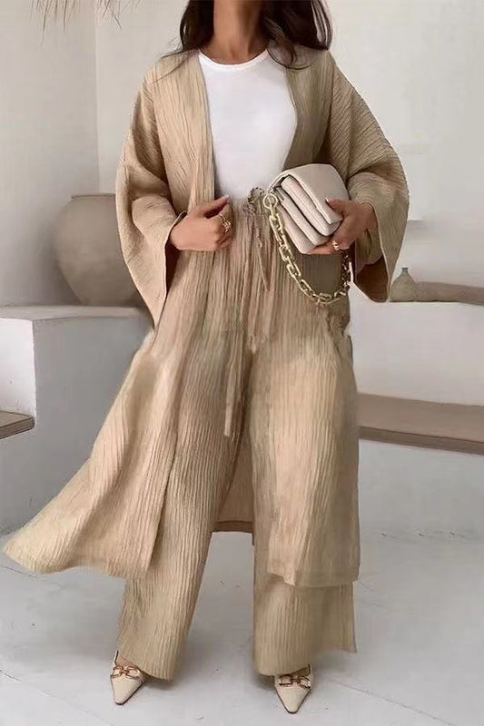 Image of Reagan | Women's Wide Leg Pant Set