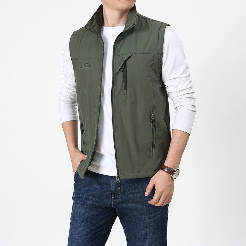 Image of Reese | Men's Full Zip Lightweight Vest