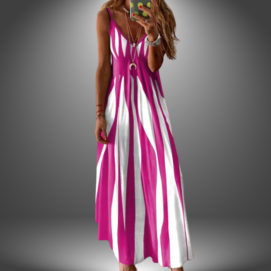 Image of Reese | Women's Sleeveless A-Line Maxi Dress