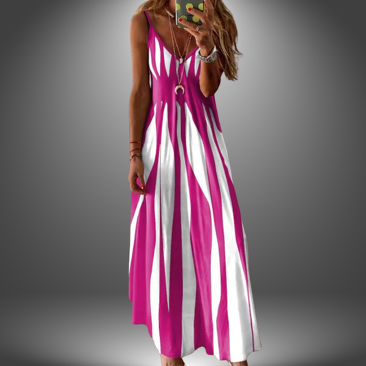 Image of Reese | Women's Sleeveless A-Line Maxi Dress