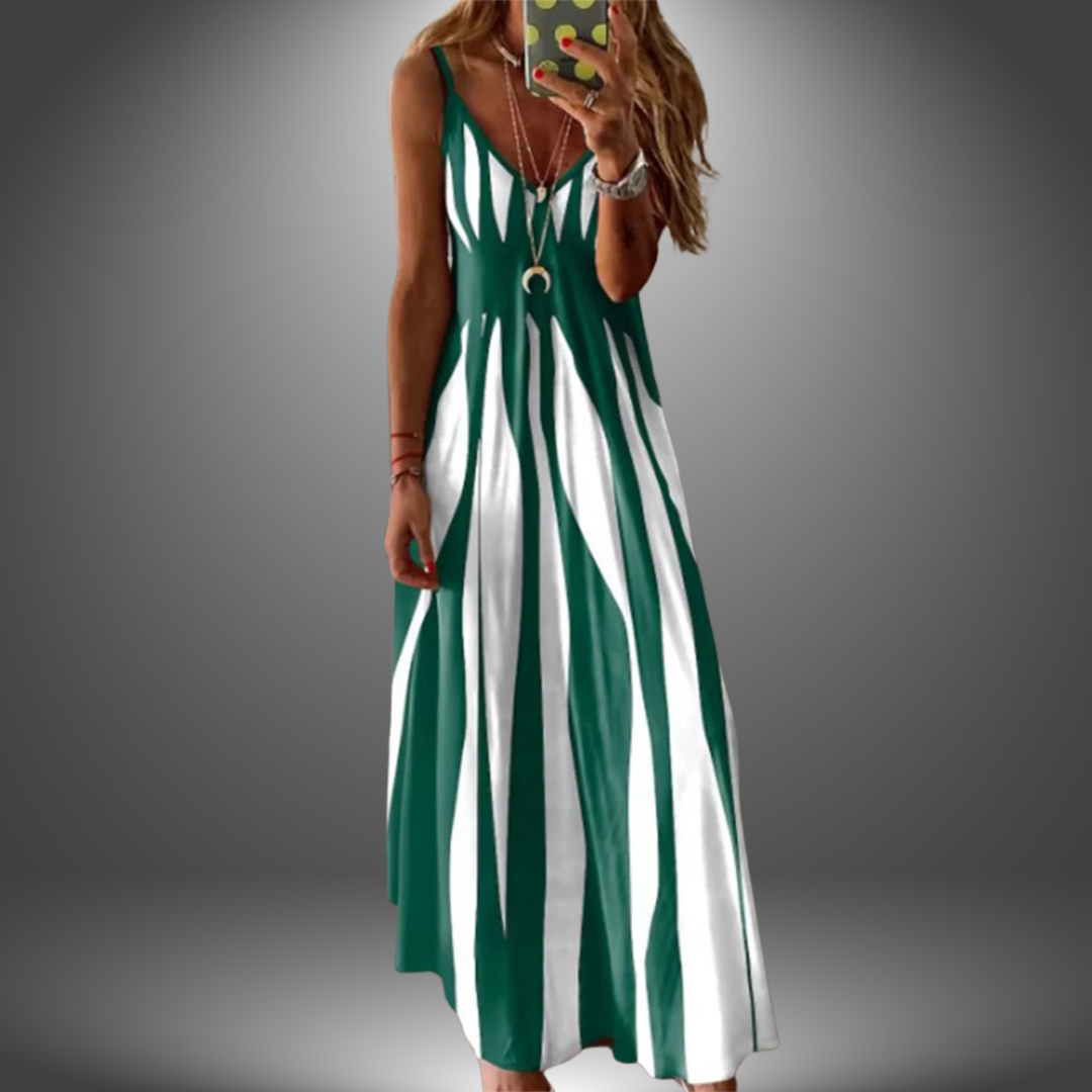 Image of Reese | Women's Sleeveless A-Line Maxi Dress