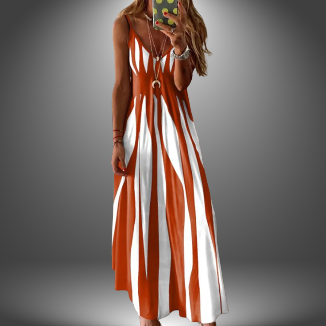 Image of Reese | Women's Sleeveless A-Line Maxi Dress