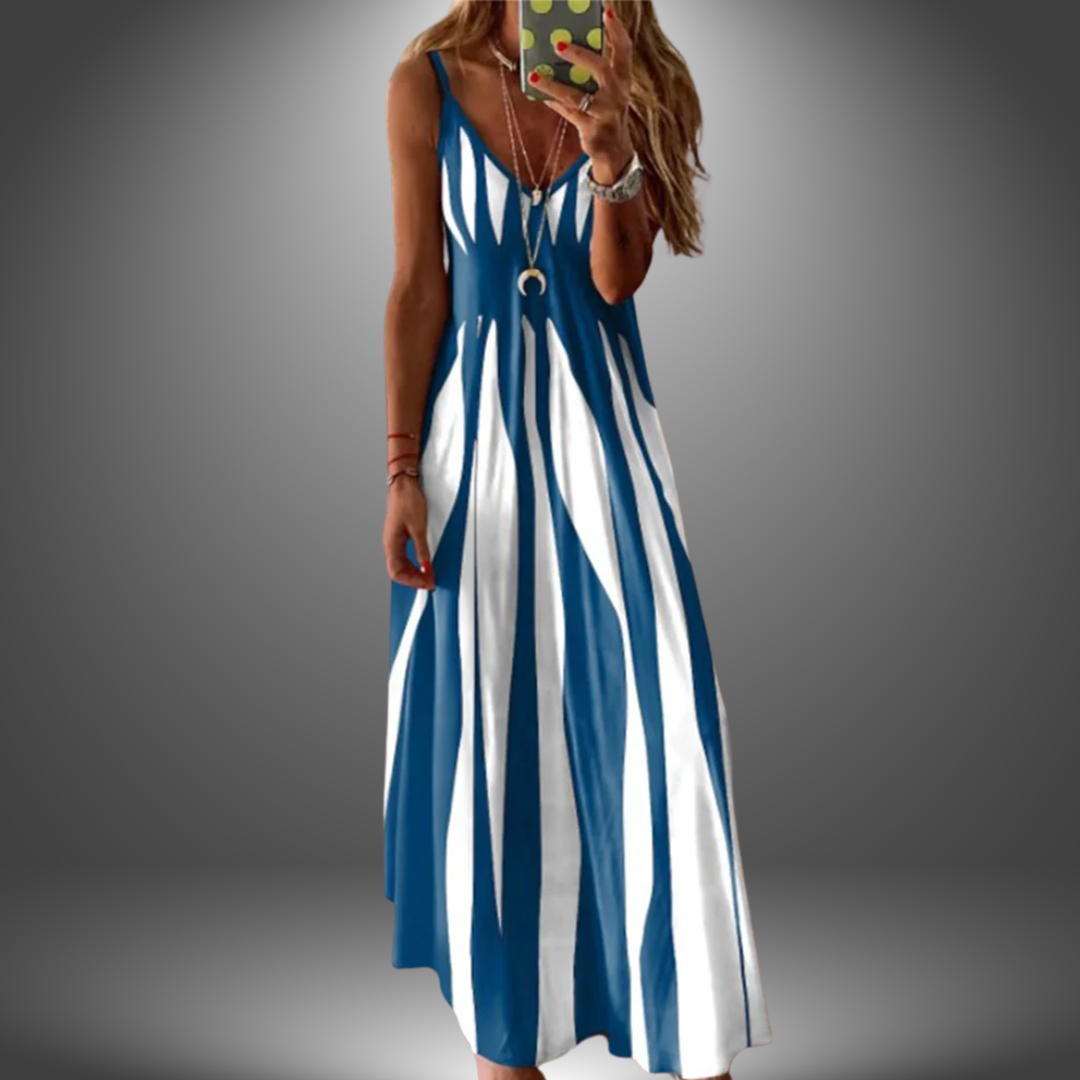 Image of Reese | Women's Sleeveless A-Line Maxi Dress