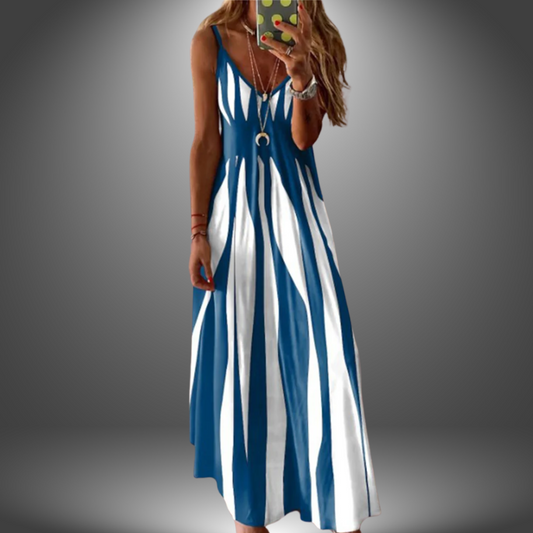 Image of Reese | Women's Sleeveless A-Line Maxi Dress