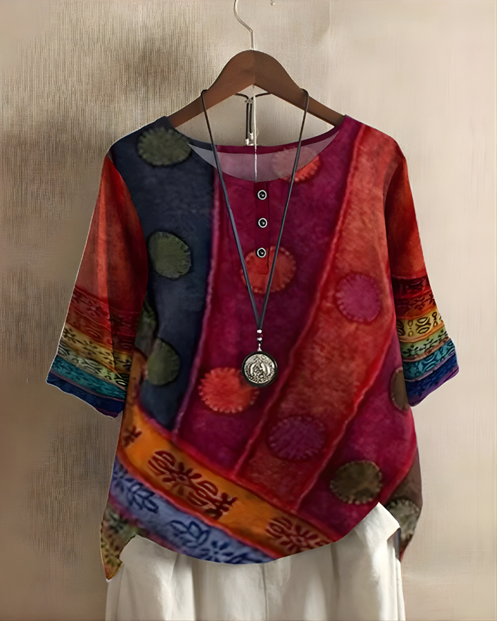 Relaxed Summer Boho Top